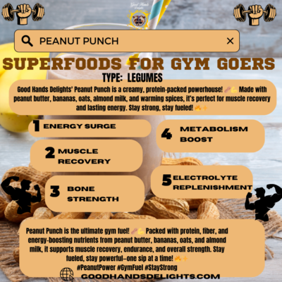 Health Benefits of Peanut Punch